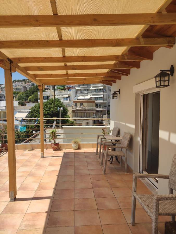 Salty Views - Roof Apartment 카발라 외부 사진
