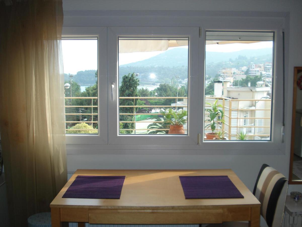 Salty Views - Roof Apartment 카발라 외부 사진